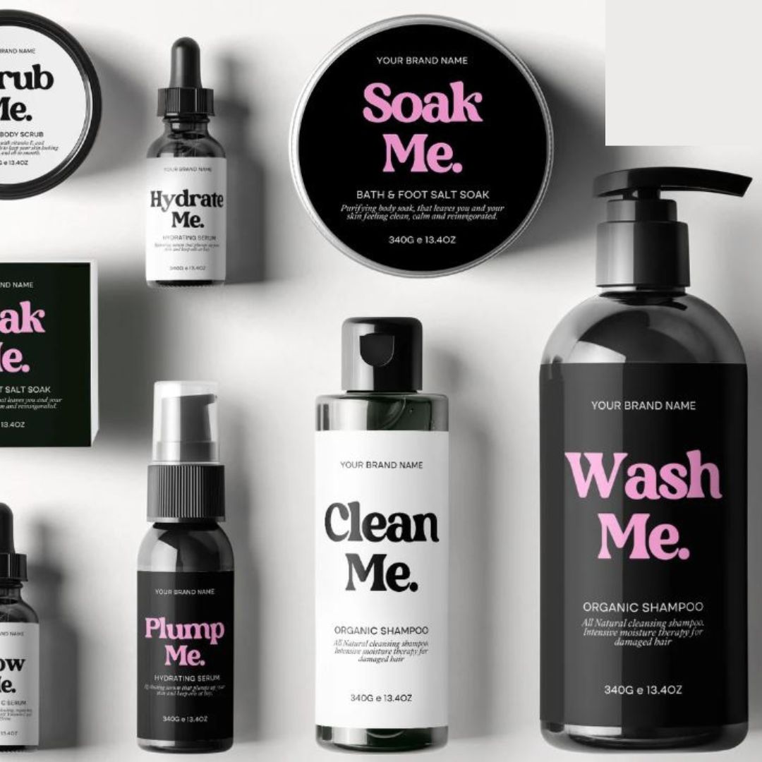 CLEAN ME Product Label Template - 1 Product